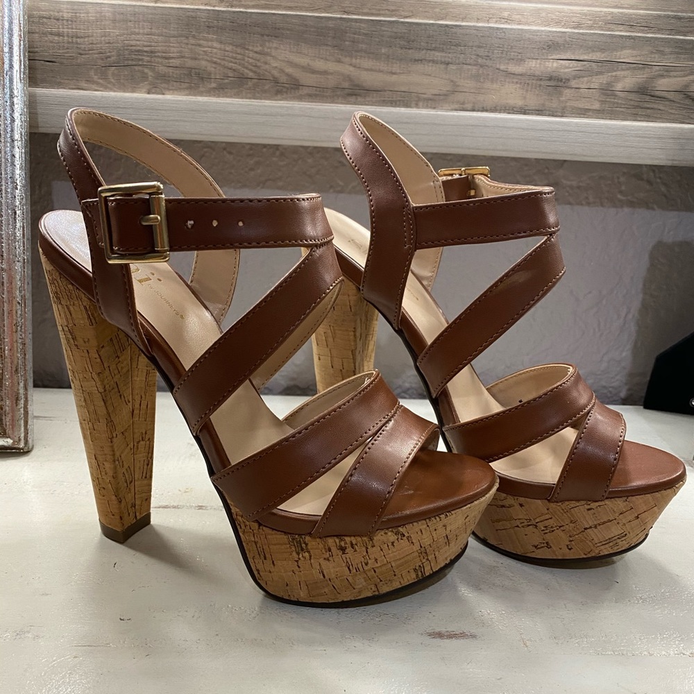 Brown heels